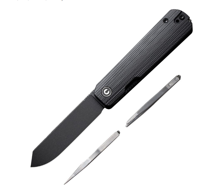 CIVIVI Sendy Linerlock – Nitro-V / Black G10