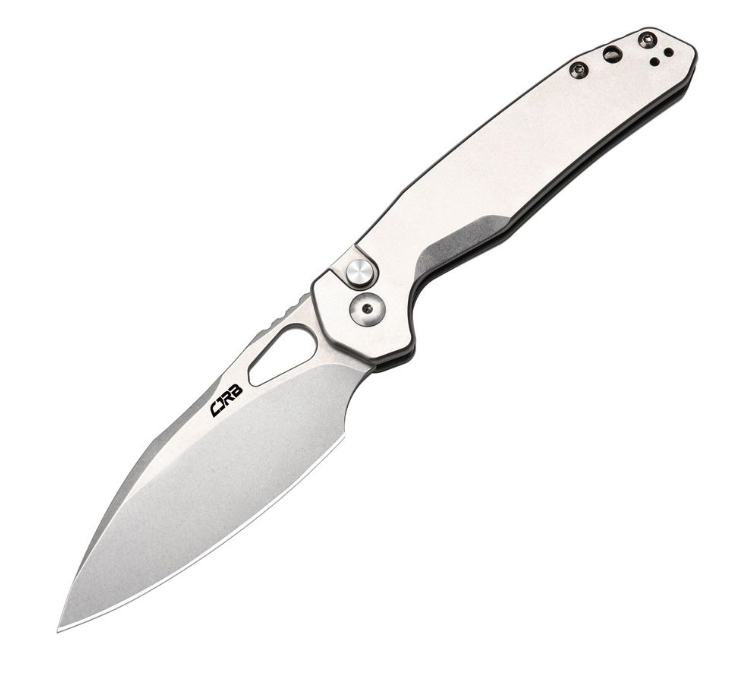 CJRB Frack Button Lock – AR-RPM9 / Gray Stainless