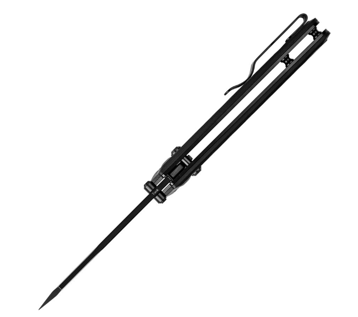 Kizer Task Clutch Lock – 154CM / Black G10