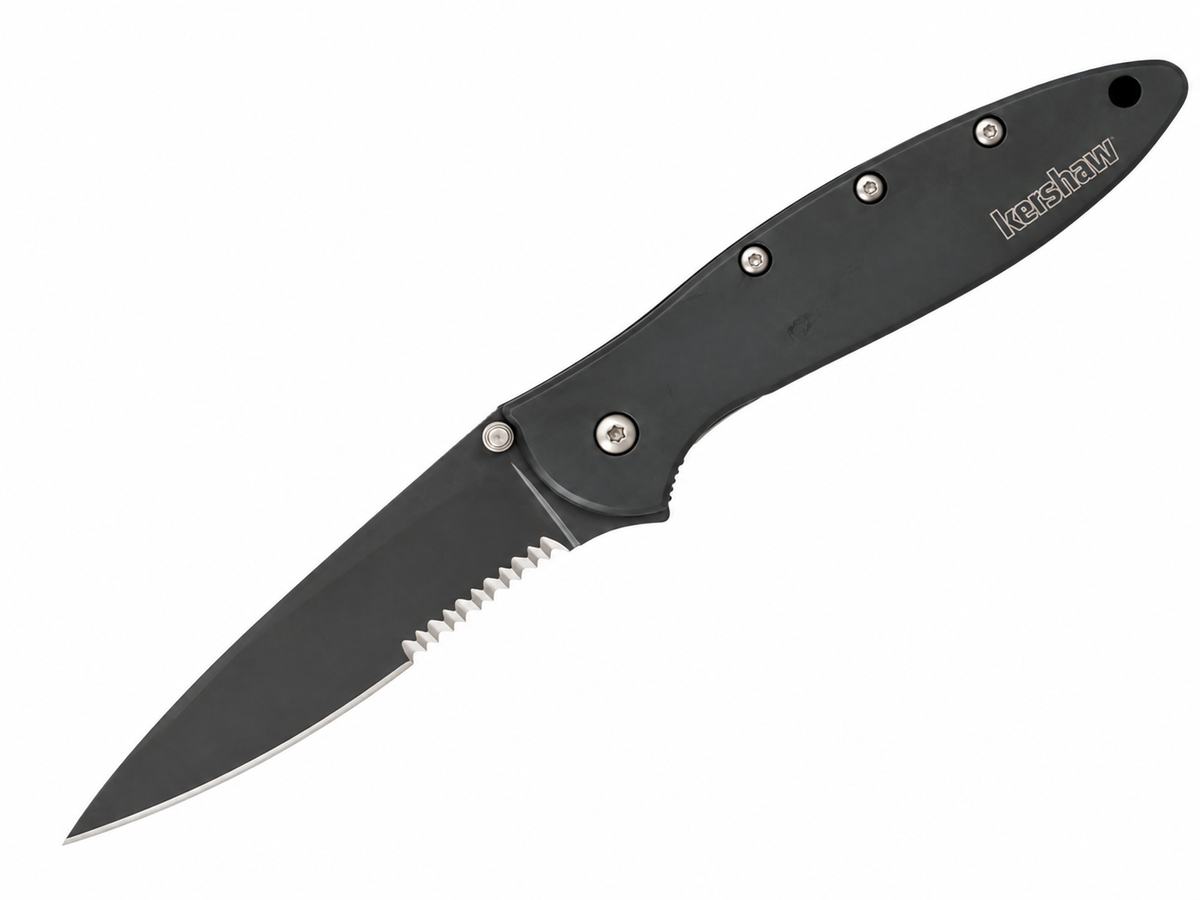 Kershaw Leek Framelock A/O Factory Second – 14C28N / Black DLC