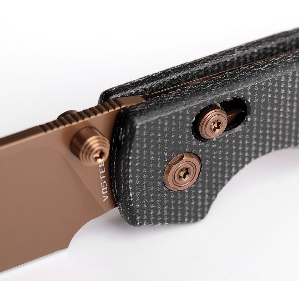 Vosteed Raccoon – Black Micarta