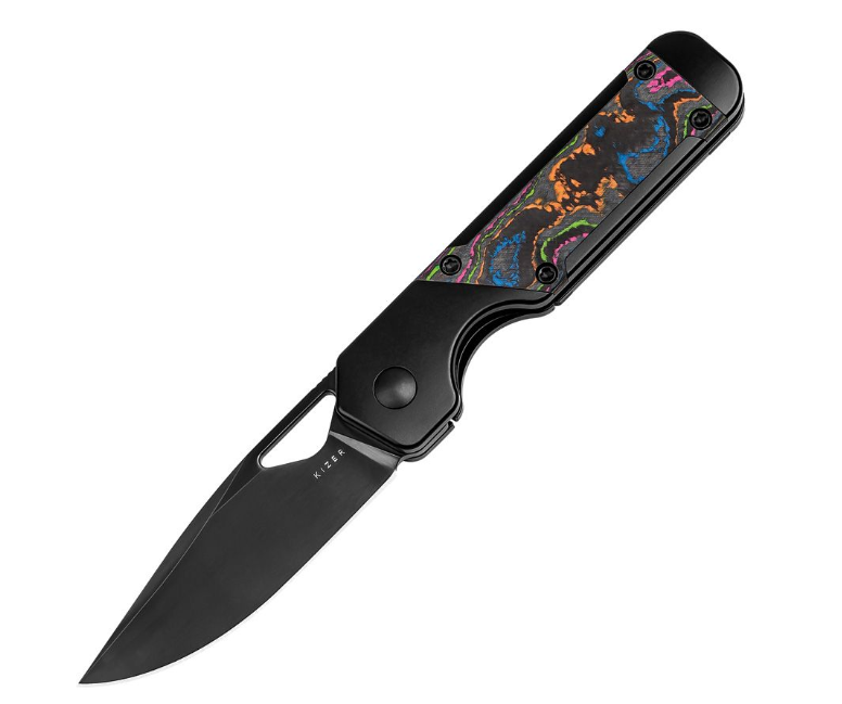 Kizer Mini Militaw – S45VN Titanium (80’s Inlay)