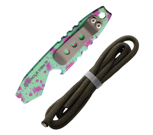 Oknife Otacle 2 Mini – Titanium Pry Bar (Retro Zombie)