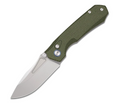 Remette Rhino Button Lock - Green Micarta