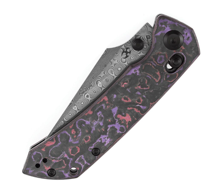 Kansept Fenrir – Damascus / Purple Haze Carbon Fiber