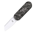 Kizer Mini Bay Detent Slip Joint / Black Micarta