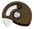 Kizer Snail-Trail Detent Slip Joint – AEB-L / Brown