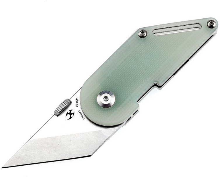 Kansept Pinkerton Dash Linerlock – 154CM / Jade G10