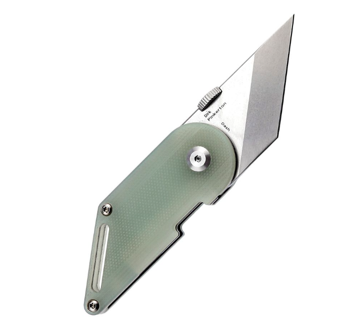 Kansept Pinkerton Dash Linerlock – 154CM / Jade G10