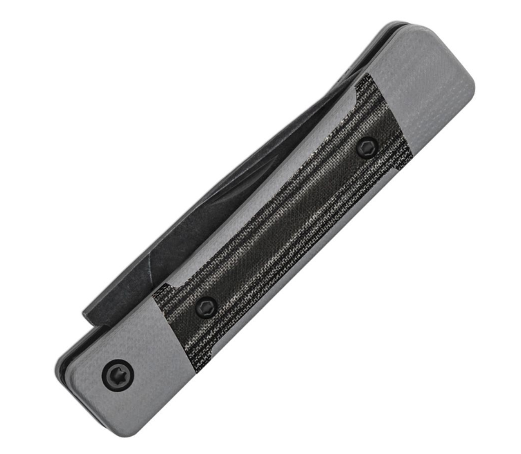 Kizer Little Grand Slip Joint – Nitro-V / Gray G10 & Micarta