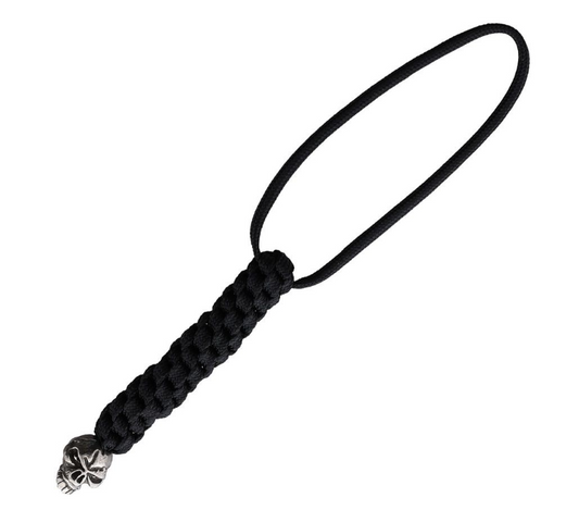 Schmuckatelli Emerson Skull Lanyard – Black