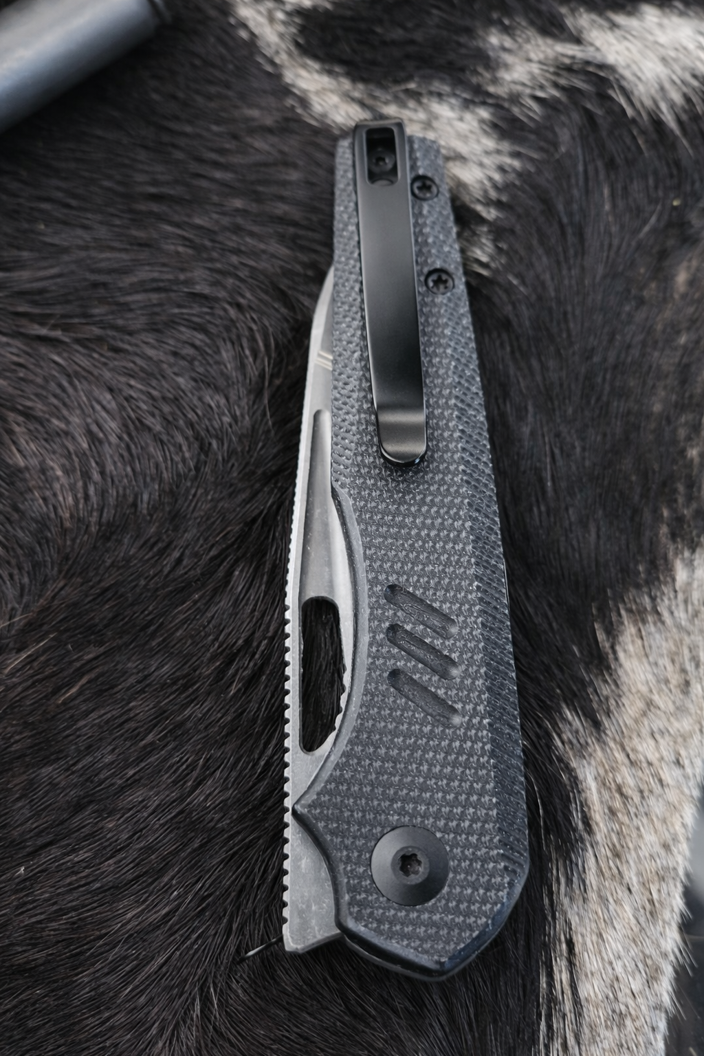 CIVIVI Guile – Damascus Wharncliffe