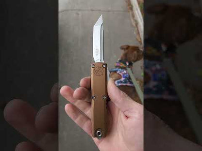 Microtech UTX-85 – Tan Tanto M390MK