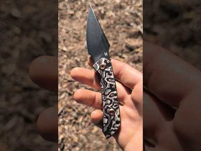 Kansept Fenrir Fixed Blade – D2 / Copper Foil CF